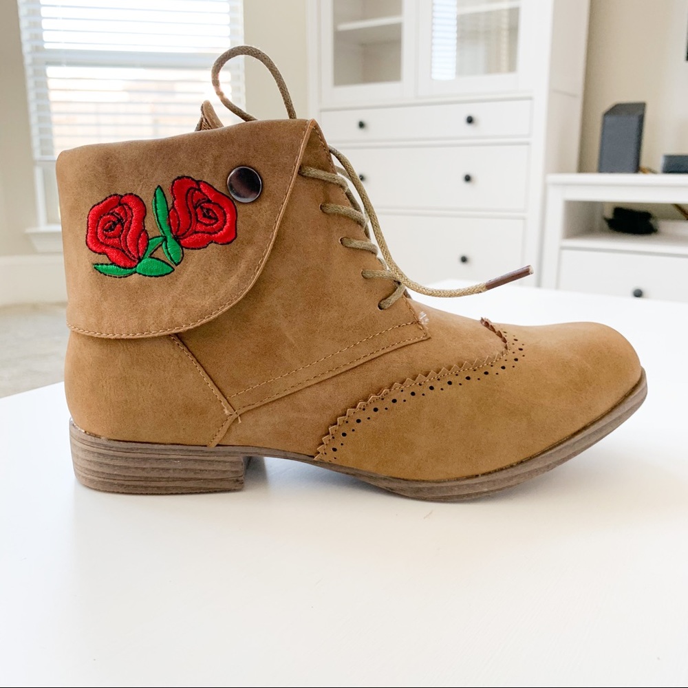 Steven Ella Camel Boots T1657 - Picture 2 of 8